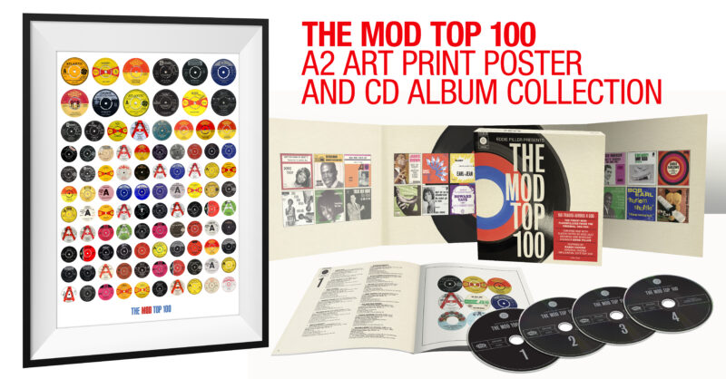 The Mod Top 100 CD album & poster bundle (pre order) - Image 3