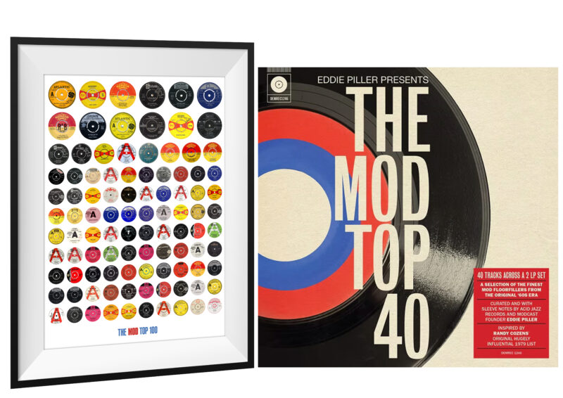 The Mod Top 40 - LP & Poster bundle. (pre order)