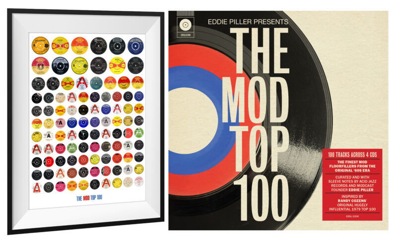 The Mod Top 100 CD album & poster bundle (pre order)